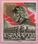 Stamps Spain -  XXV aniversario dl Alzamiento Nacional 