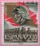 Stamps Spain -  XXV aniversario dl Alzamiento Nacional 