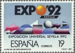 Stamps : Europe : Spain :  2875 - Exposición Universal de Sevilla
