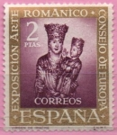 Stamps Spain -  VII Exposicion dl Concej d´Europa 