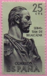 Stamps Spain -  Sebastian d´Belarcazar