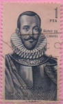 Stamps Spain -  Ñuflo d´Chaves