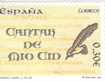 Stamps Spain -  CANTAR DEL MIO CID (39)