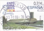 Stamps Spain -  EXPO-ZARAGOZA (39)