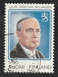 Stamps Finland -  892 - Lauri Kristian Relander, Presidente de la República