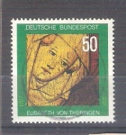 Stamps Germany -  RESERVADO CHALS Elizabeth de Turingia Y947