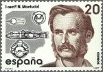 Stamps Spain -  2881 - Centenarios - I Centenario de la muerte de Narcís Monturiol