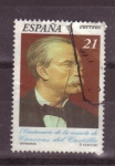 Stamps Europe - Spain -  I CENTN. MUERTE CANOVAS DEL CASTILLO