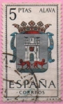 Sellos de Europa - Espaa -  Escudos d´l´capitales d´provincias Españolas 