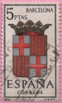 Stamps Spain -  Escudos d´l´capitales d´provincias Españolas 