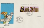 Stamps : Europe : Andorra :  Barcelona sede olímpica 1992  HB en SPD