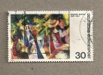 Stamps Germany -  August Macke