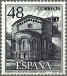 Stamps Spain -  2903 - Turismo - Monasterio de Sant Joan de les Abadesses (Gerona)