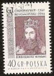 Stamps Poland -  600 anivº fundación Universidad Jagellónica de Cracovia por Casimiro III el grande