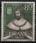 Stamps Spain -  LXXV aniversario d´l´coronacion d´Ntra. Sra, d´l´Merced 