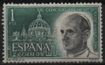 Stamps Spain -  Concilio Ecunemico Vaticano II 