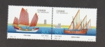 Stamps China -  Carabela portuguesa siglo XIV