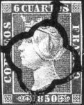Stamps Europe - Spain -  1850 - Isabel II