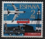 Stamps Spain -  XXV años d´Paz Española 