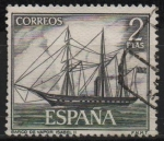 Stamps Spain -  Homenaje a la Marina Españo