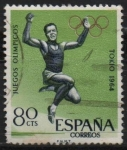 Stamps Spain -  Juegos Olimpicos dl Innsbruck y Tokio 