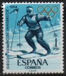 Stamps Spain -  Juegos Olimpicos dl Innsbruck y Tokio 