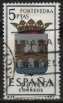 Stamps Spain -  Escudos d´l´capitales d´provincias Españolas 