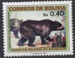 Stamps Bolivia -  Fauna en Peligro de Extincion