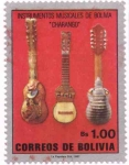 Stamps Bolivia -  Instrumentos Musicales de Bolivia