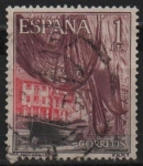 Stamps Spain -  Cudillero 
