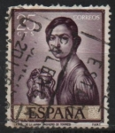 Stamps Spain -  Niña de la jarra