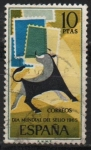 Stamps Spain -  Dia Mudial del Sello 1965
