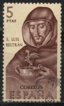 Stamps Spain -  San Luis Beltran
