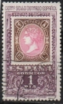 Stamps Spain -  Centenario dl primer sello dentado 