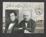 Stamps Iceland -  II Centenario nacimiento Jon Sigurosson