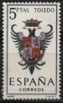 Sellos de Europa - Espa�a -  Escudos d´l´capitales d´provincias Españolas 