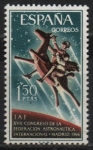 Stamps Spain -  XVII Congreso d´l´Federacion Astronautica Internacional