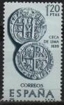 Stamps Spain -  Ceca d´Lima