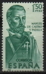 Sellos de Europa - Espaa -  Manuel d´Castro y Padilla