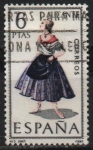 Stamps Spain -  Trajes Tipicos Españoles 