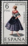 Stamps Spain -  Trajes Tipicos Españoles 