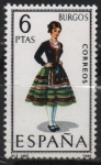 Stamps Spain -  Trajes Tipicos Españoles 