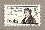 Stamps Poland -  Joachim Lelewel, historiador