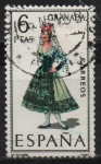 Stamps Spain -  Trajes Tipicos Españoles 