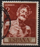 Stamps Spain -  Viejo desnudo al Sol