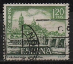 Stamps Spain -  Vista general d´Salamanca