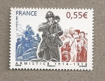 Stamps France -  Conmemoración Armisticio 1918