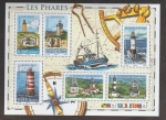 Stamps France -  Faro del Gran Léjon