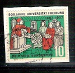Sellos de Europa - Alemania -  Universidad de Friburgo Y135