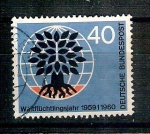 Stamps Germany -  RESERVADO CHALS Año Mundial del Refugiado Y200